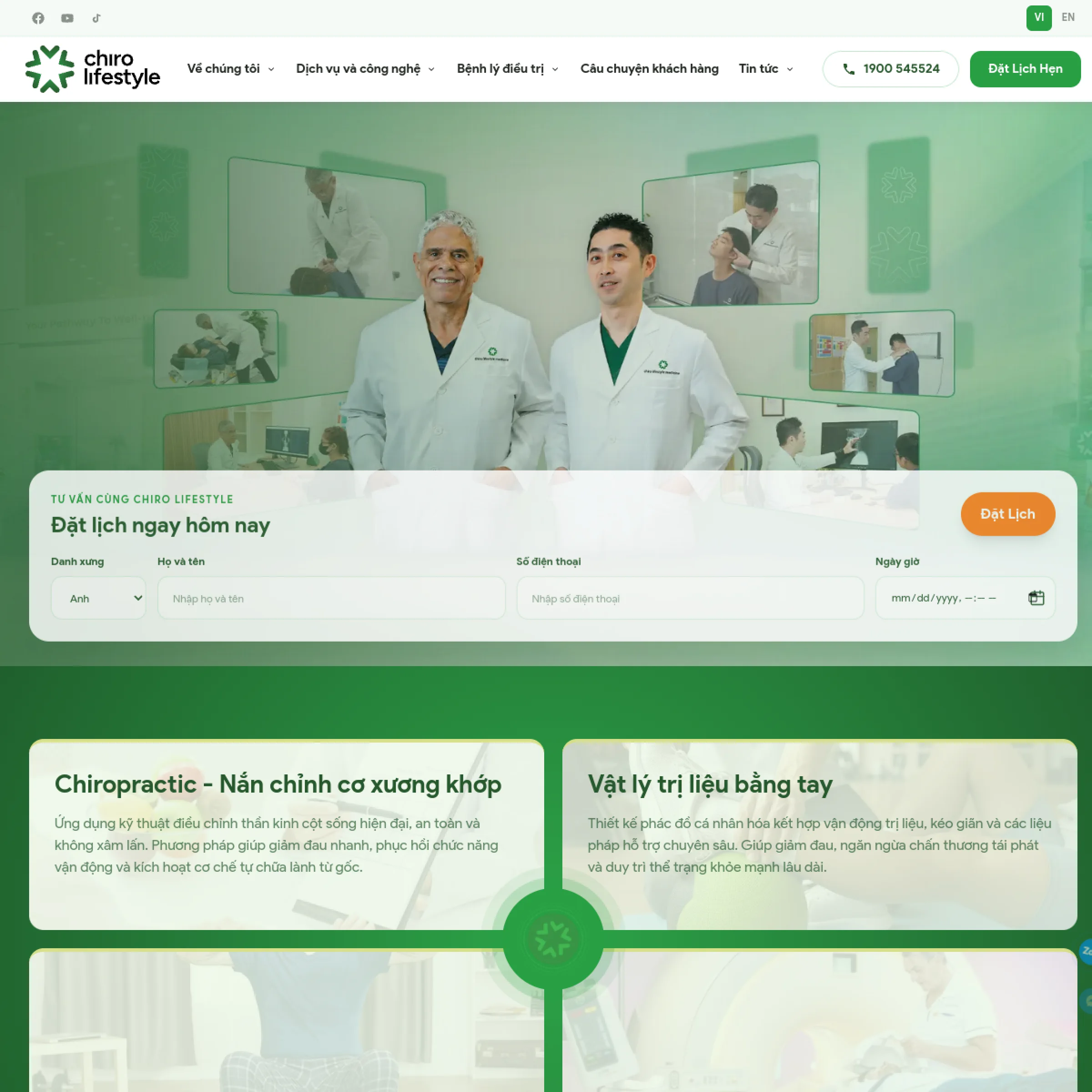 Chiro Lifestyle Medicine live website